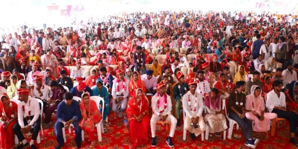 मुख्यमंत्री सामूहिक विवाह योजना में 691 जोड़ों का विवाह सम्पन्न - फोटो 2